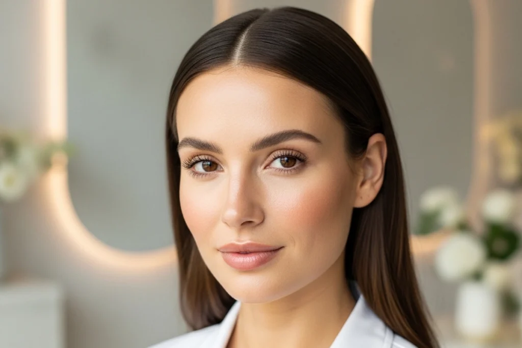 Natural, refined portrait representing subtle aesthetic results for St. Croix County clients.