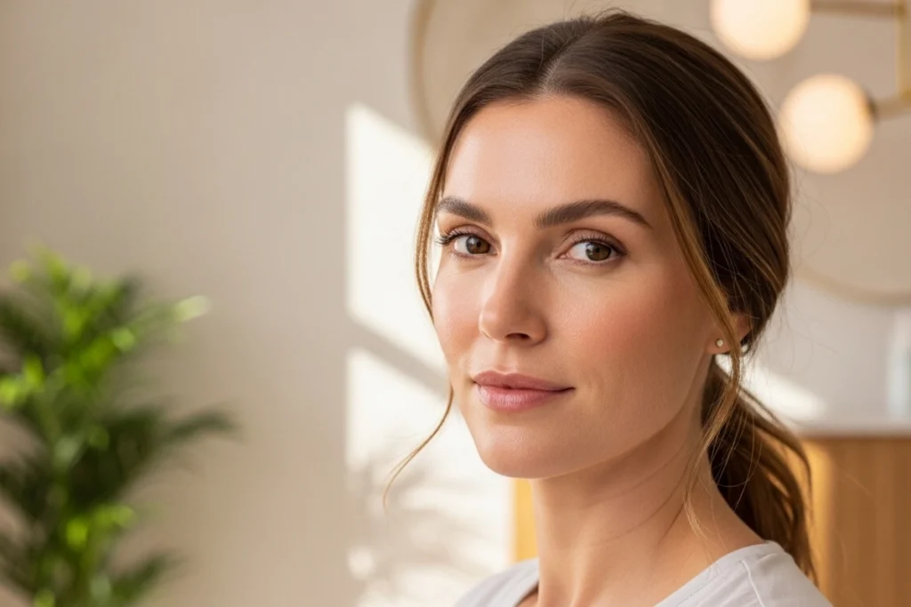 Natural, refined portrait representing subtle aesthetic results for West Eau Claire clients.