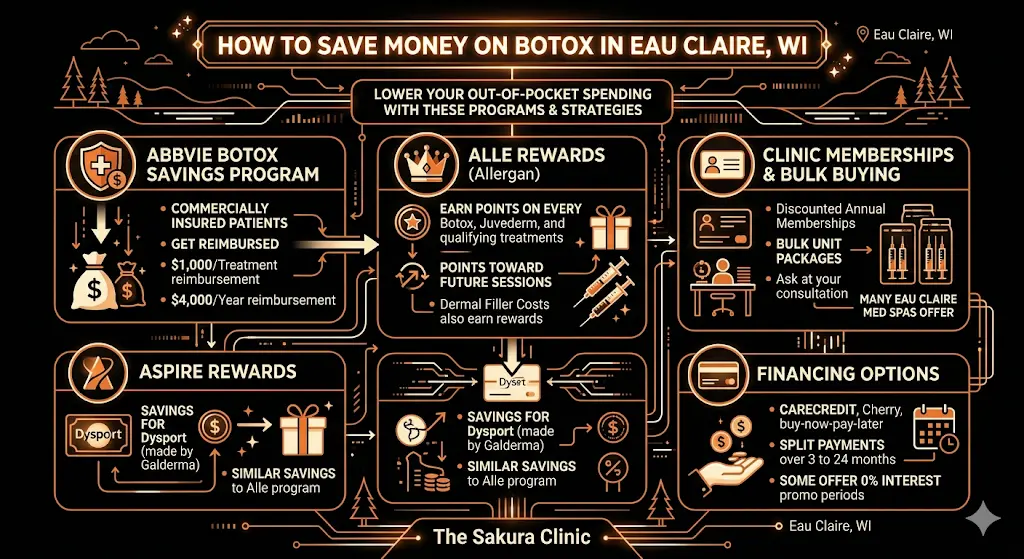 How To Save Money on Botox in Eau Claire, WI